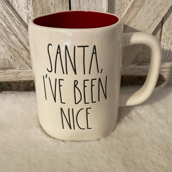 Rae Dunn Santa, I’ve Been Nice Mug - Picture 1 of 4
